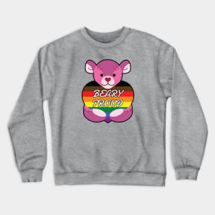 Beary Proud - Pink Crewneck Sweatshirt